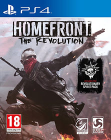 Homefront: The Revolution official PS4 box art cover