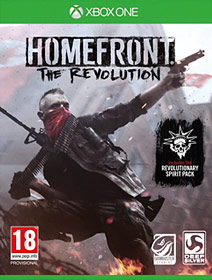 Homefront: The Revolution official Xbox One box art cover